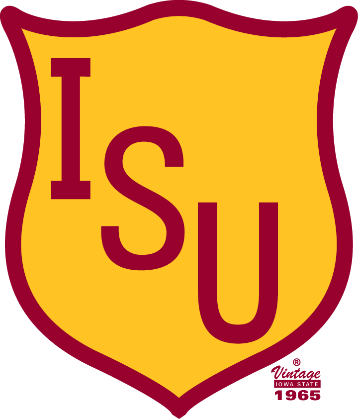 Iowa State Cyclones 1965-1977 Alternate Logo v2 diy DTF decal sticker